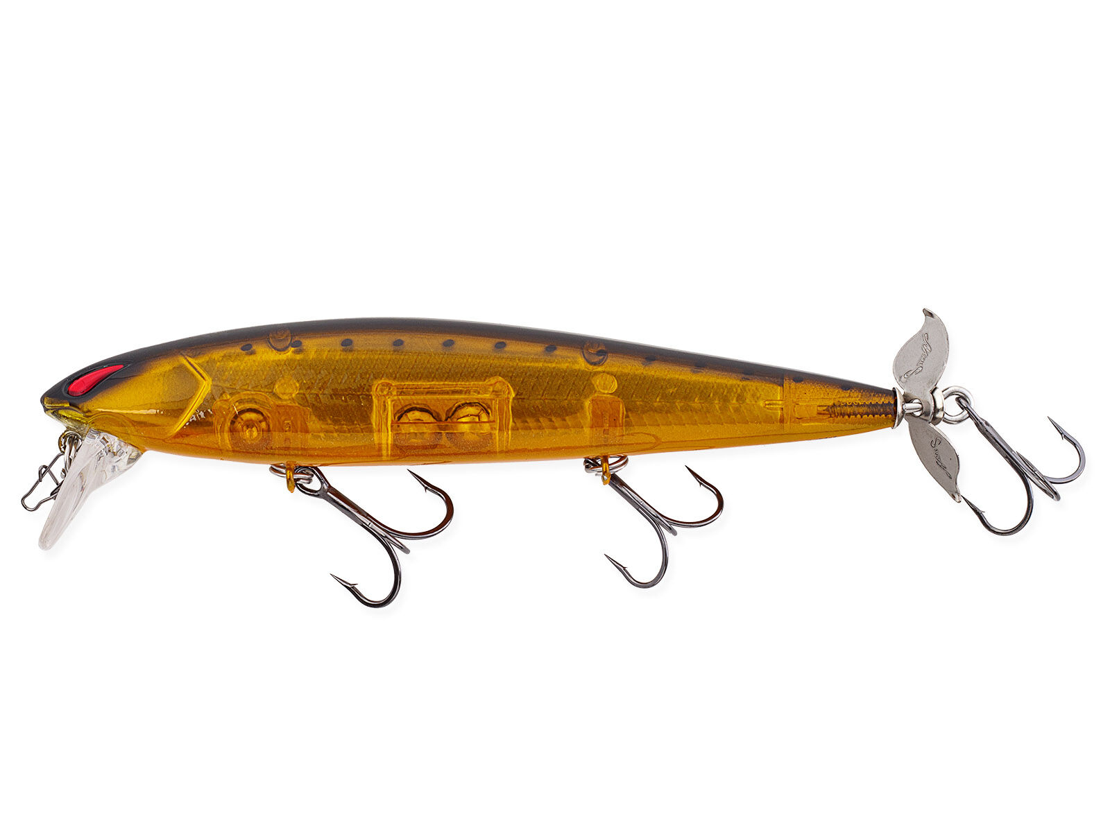 Laydown Minnow WAKE Prop Plus (02) Gold Rush(Nories)