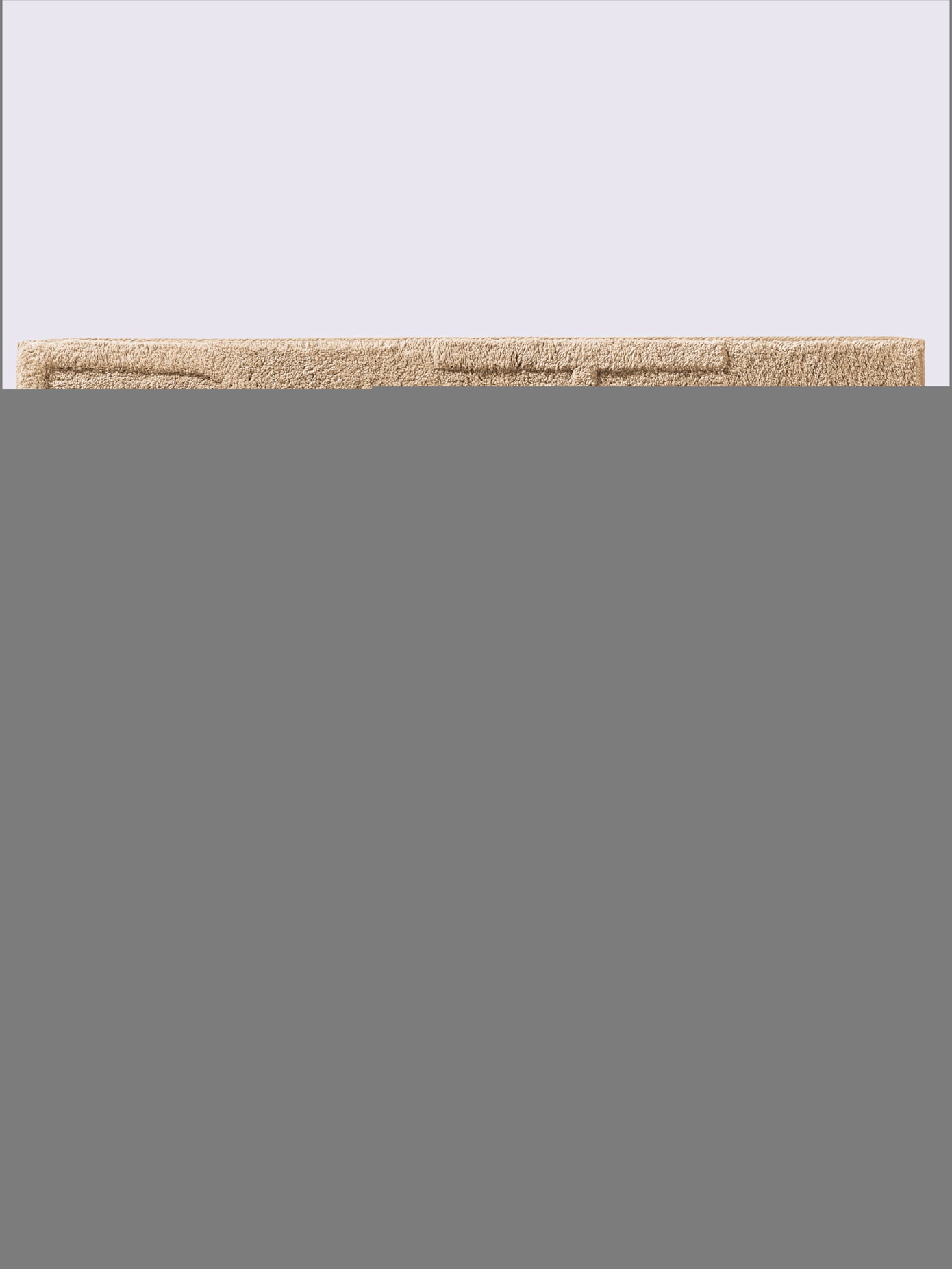 Tapis de bain coton recyclé