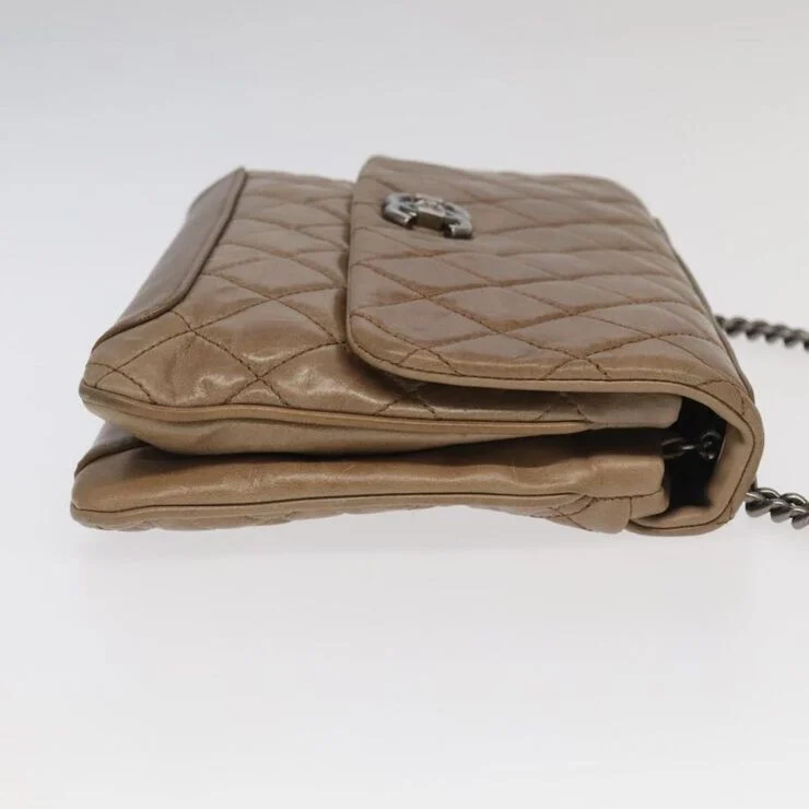 Chanel Vintage Chanel Flap Bag Brown