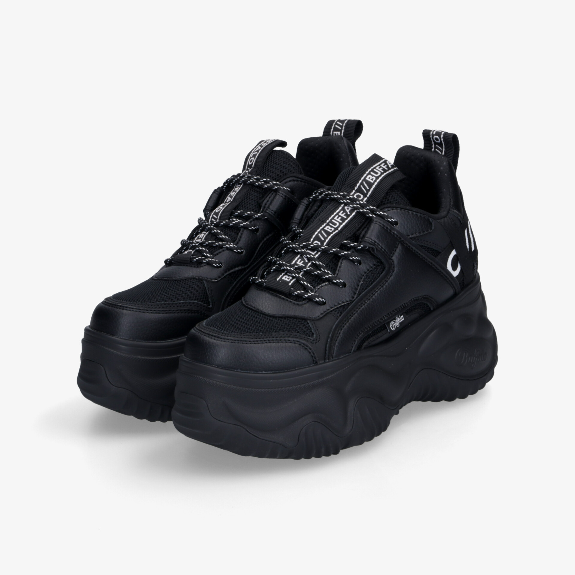 Buffalo Blader Matcha Damen Plateau Sneaker schwarz