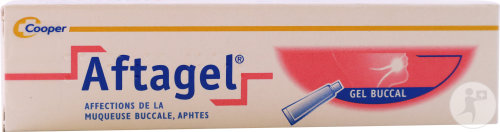 Aftagel Gel Buccal Affections De La Muqueuse Buccale Et Aphtes 15ml