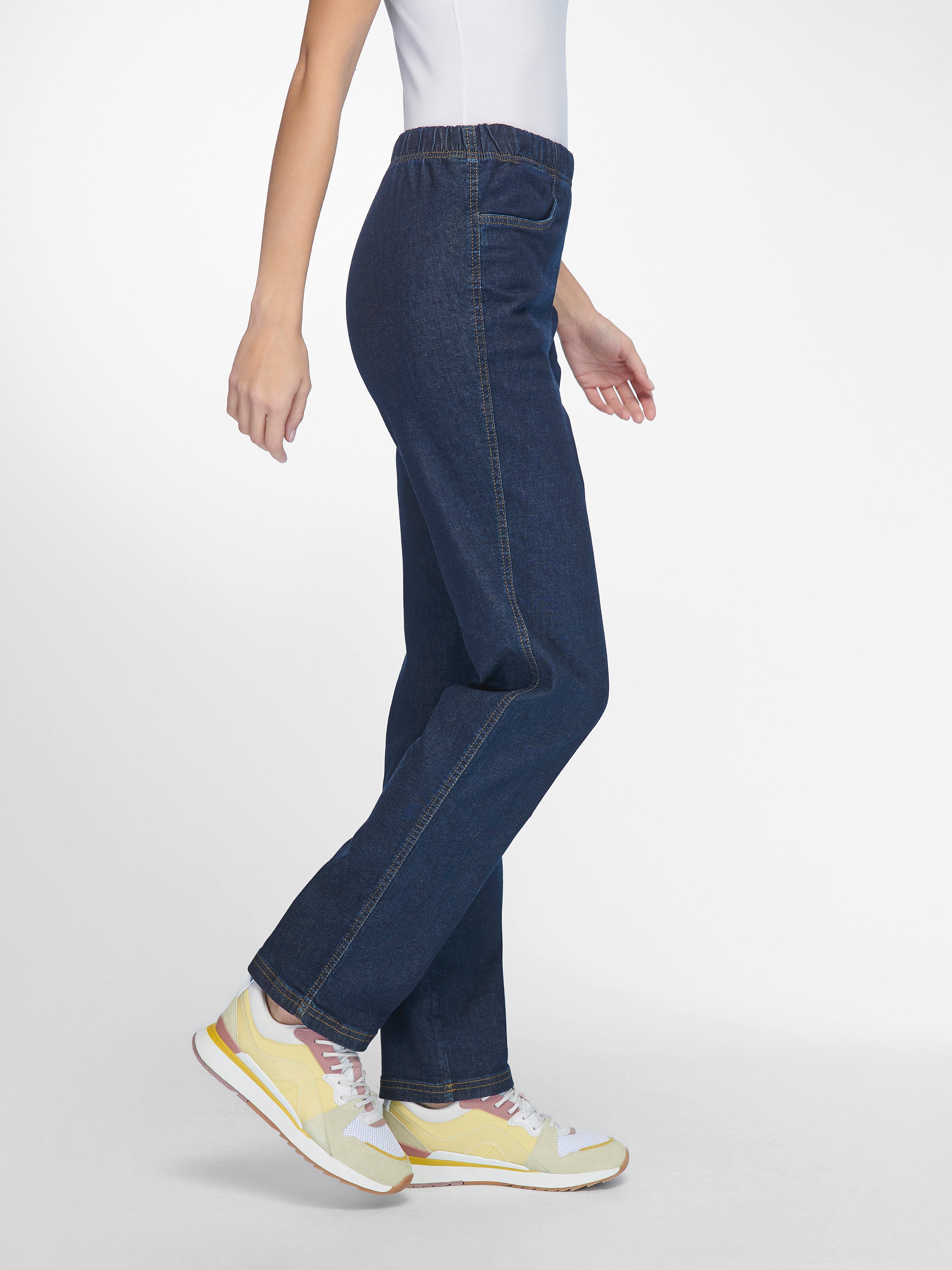 Schlupf-Jeans