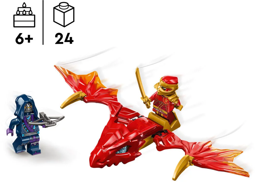 LEGO®NINJAGO® 71801 - L’ATTAQUE DU DRAGON REBELLE DE KAI