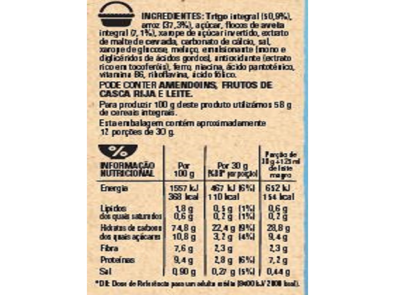 CEREAIS NESTLÉ FITNESS 375G