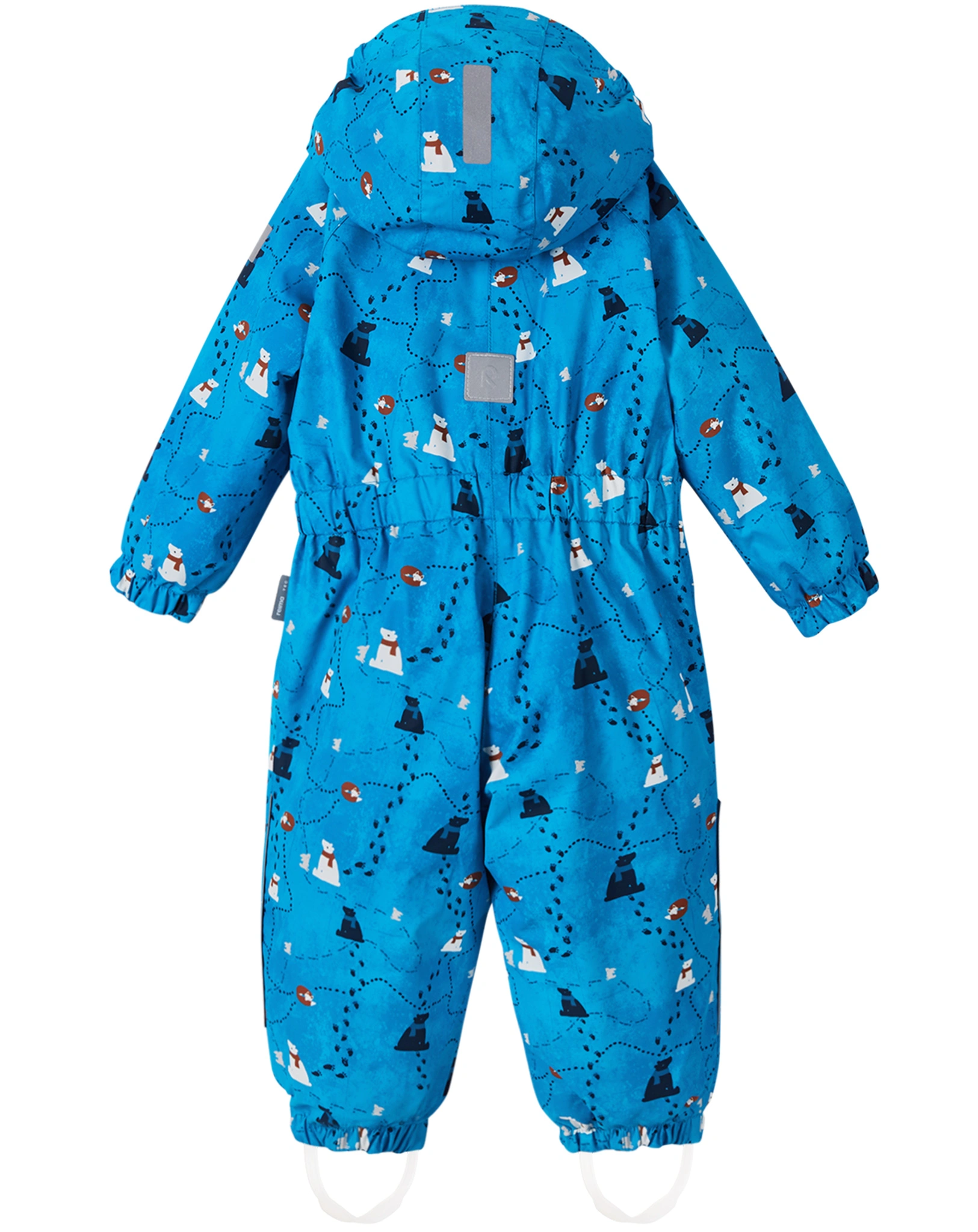 Schneeanzug PUHURI ANIMALS in true blue