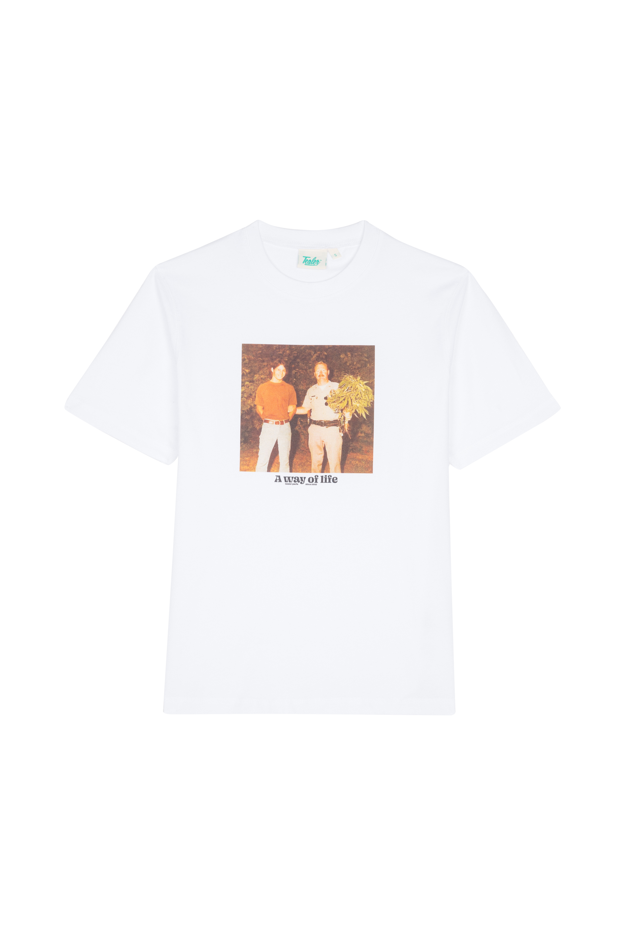 TEALER T-shirt TS FRIENDS Blanc
