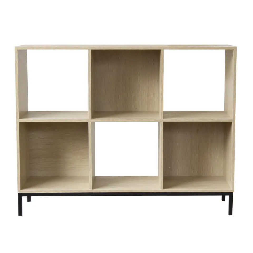 CALICOSY - Opbergplank - Licht hout - 72.6x93.5x29.8 cm