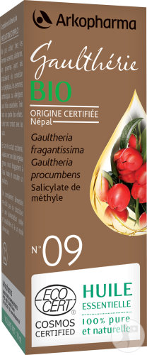 Arkopharma Arko Essentiel N°9 Huile Essentielle De Gaulthérie Bio 10ml