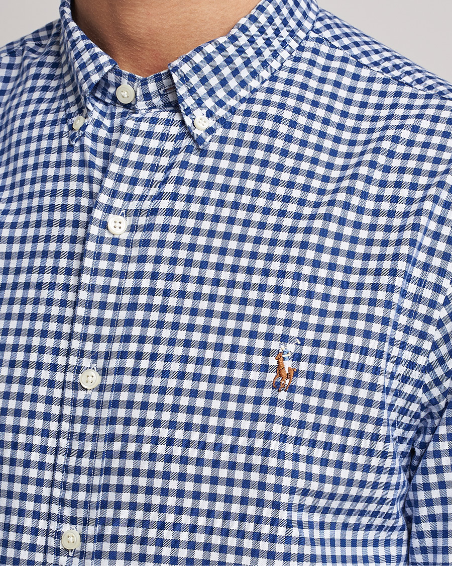 Polo Ralph Lauren Slim Fit Shirt Oxford Blue/White Gingham
