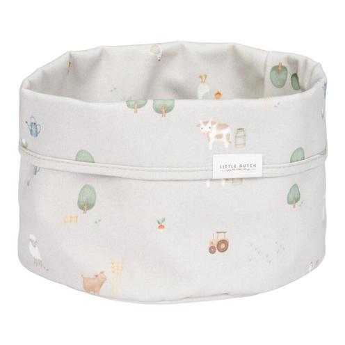 Panier de commode rond - Little Farm - LITTLE DUTCH