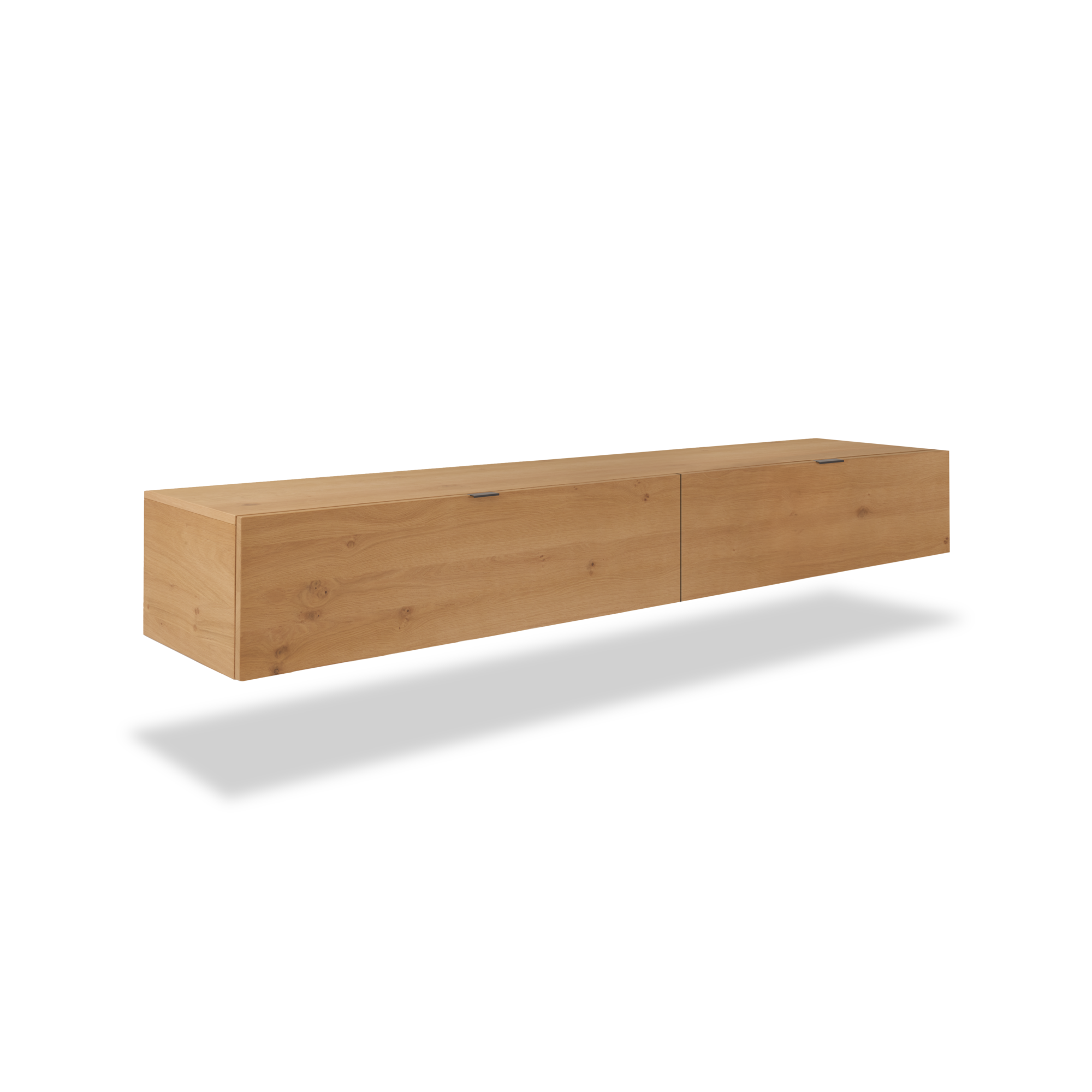 Tv meubel Woody hangend met klep 240 eiken