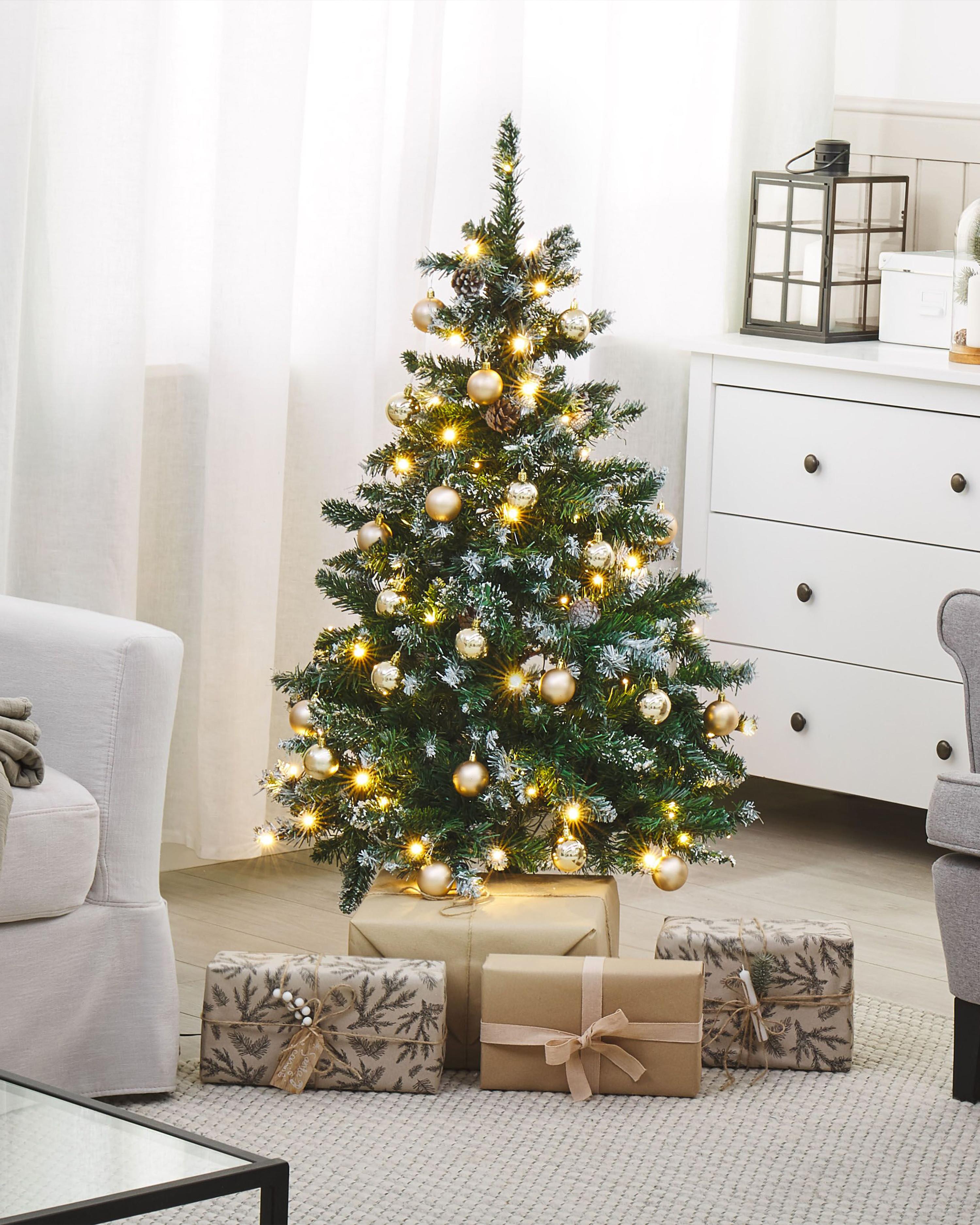Kunstkerstboom LED PALOMAR 120 cm Donkergroen