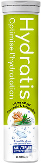 Hydratis Pastilles D’Hydratation Citron Gingembre Tube 20 Pièces