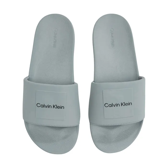 Calvin Klein Square Logo Badslippers Heren
