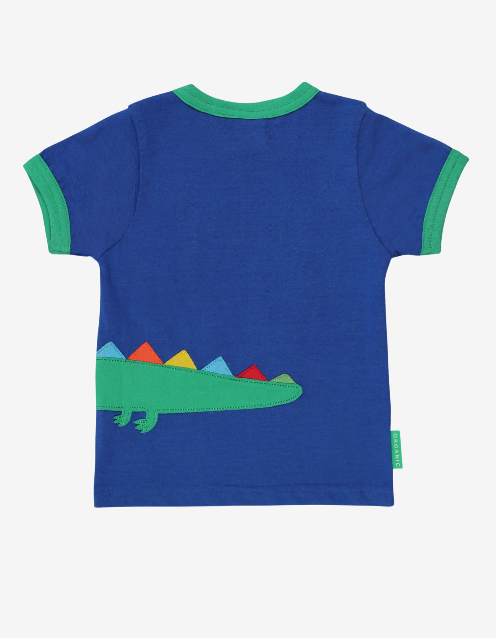 Toby Tiger T-Shirt mit Krokodil-Applikation