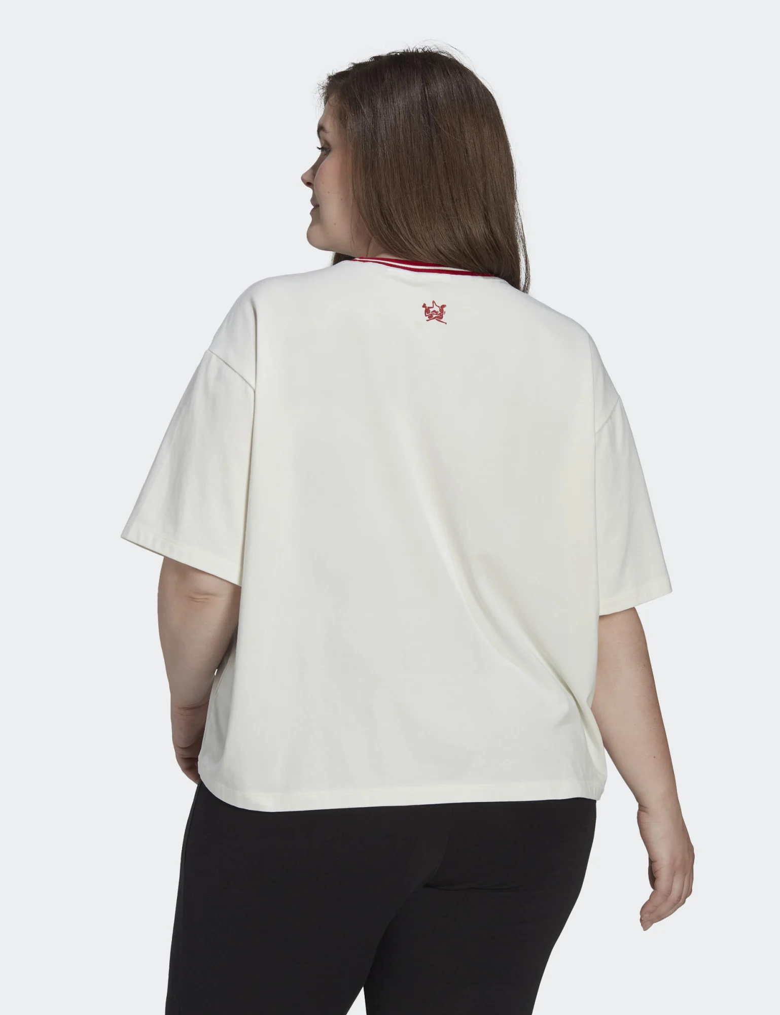Tee-shirt col rond en coton | Blanc
