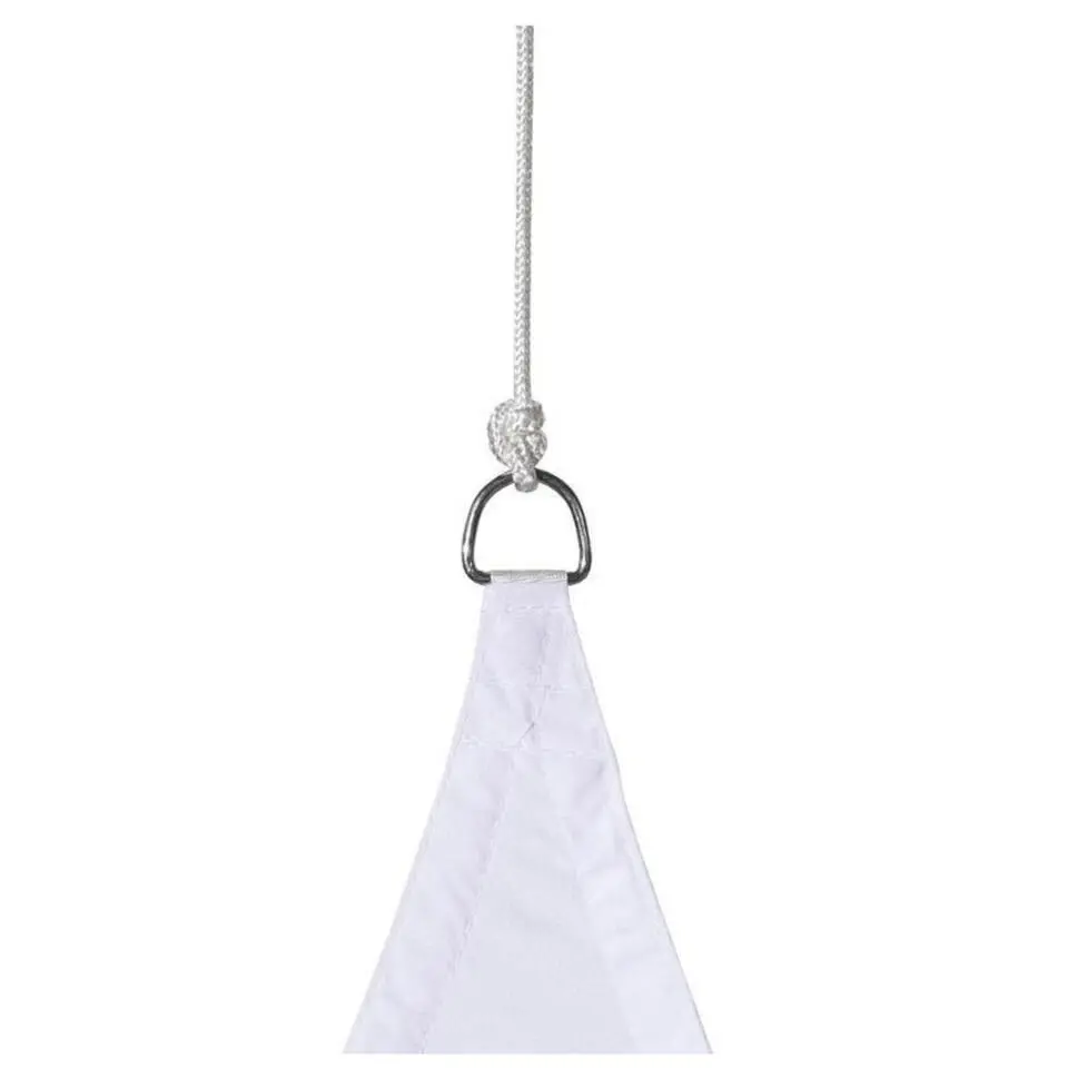 Hesperide Schaduwdoek Curacao - driehoekig - wit - 2 x 2 m