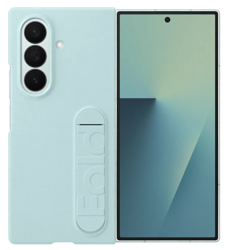 Galaxy Z Fold7 Silikon Cover Hülle (EF-MF966CMEGWW) - Light Cyan