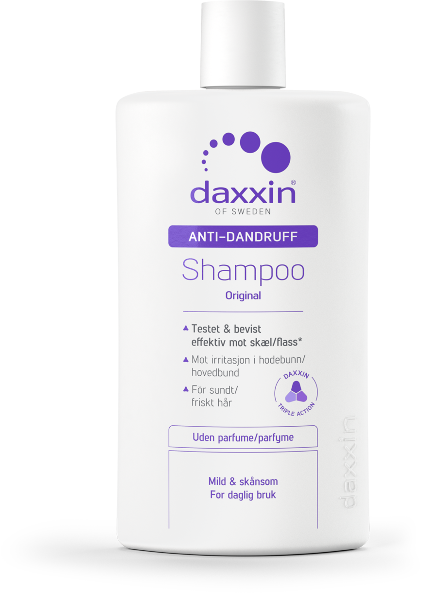 Daxxin Shampoo mot flass - uten parfyme 250 ml