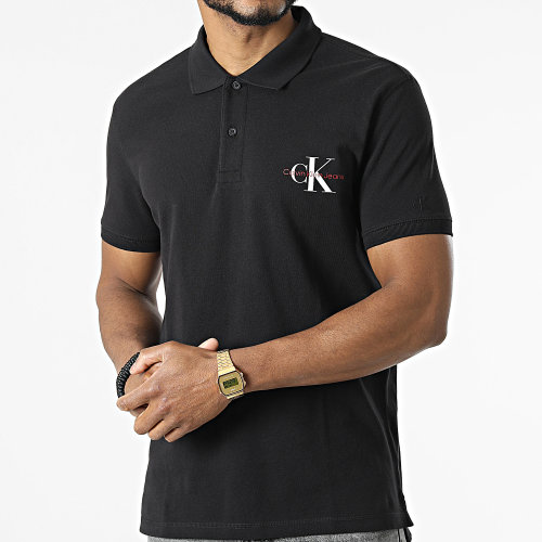 Polo A Manches Courtes J30J320089 Noir