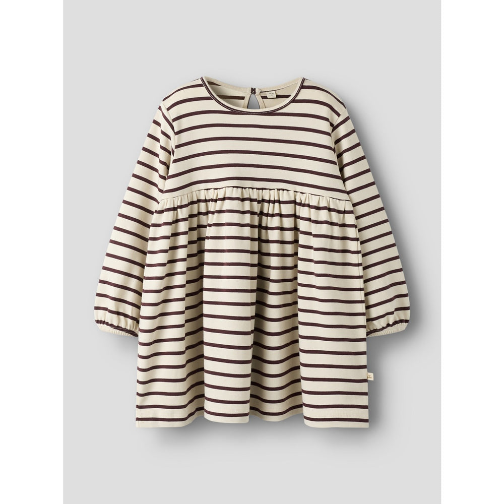 Køb Lil'Atelier Turtledove Catawba Grape Nmflimia Ls Loose Kjole Lil