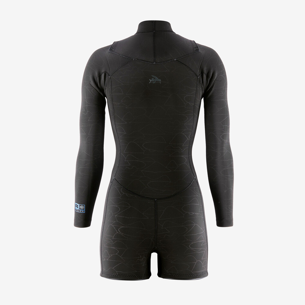 Damen R1 Lite Yulex Langarm-Frühlings-Neoprenanzug mit Frontreißverschluss