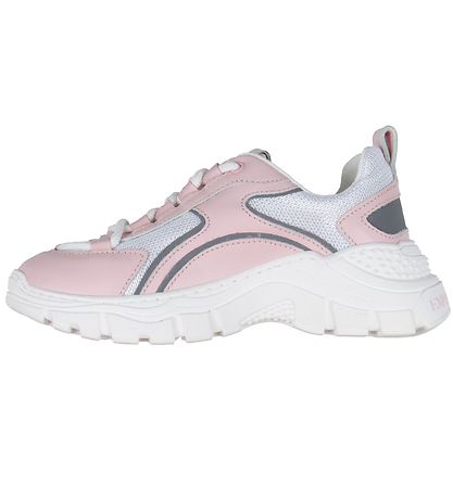 Emporio Armani Sko - Rose/Blanco/Sølver