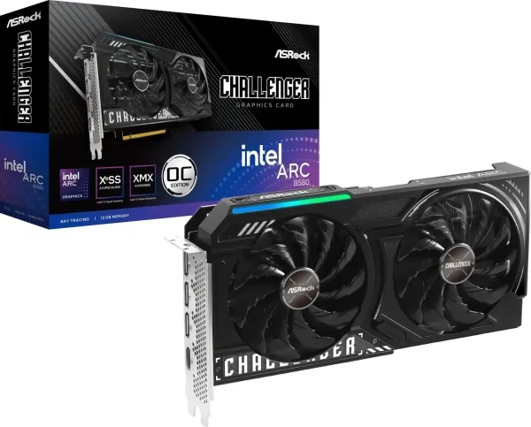ASRock Challenger - GDDR6-grafikkort - HDMI, 3 x DisplayPort