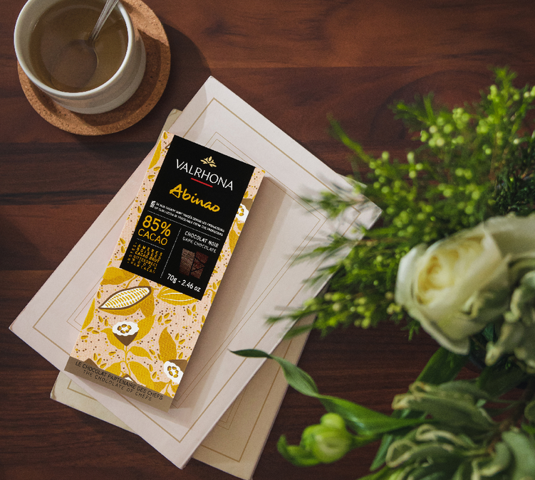 Tablette 70g Noir Abinao 85% - VALRHONA
