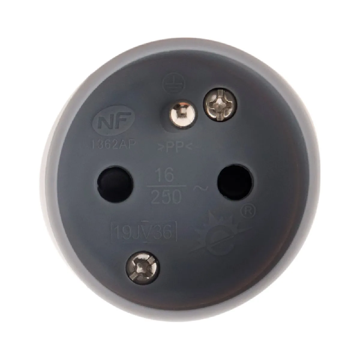 Zenitech Fiche Femelle 16A - Gris