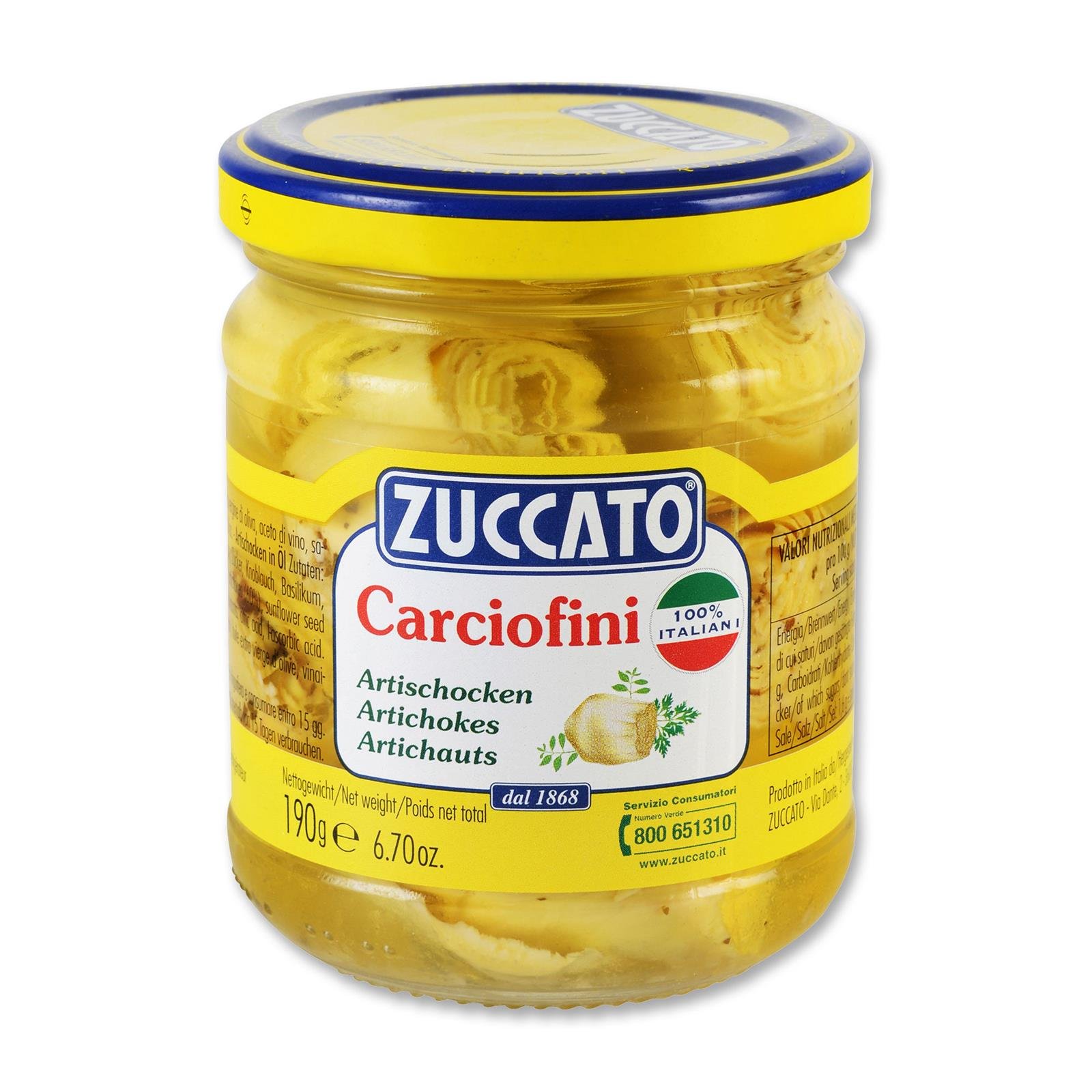 Zuccato Artischocken