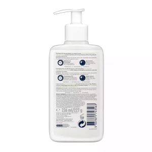 Crème Moussante Nettoyante Hydratante Visage pour les Peaux Normales à Sèches - 236ml