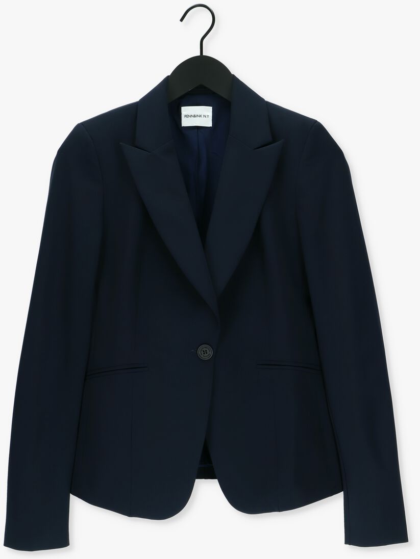 PENN & INK blauwe penn & ink blazer boston