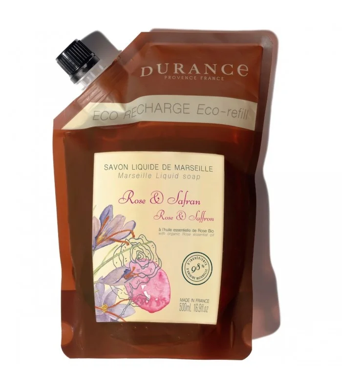 Recharge Savon Liquide Rose & Safran 500 ml