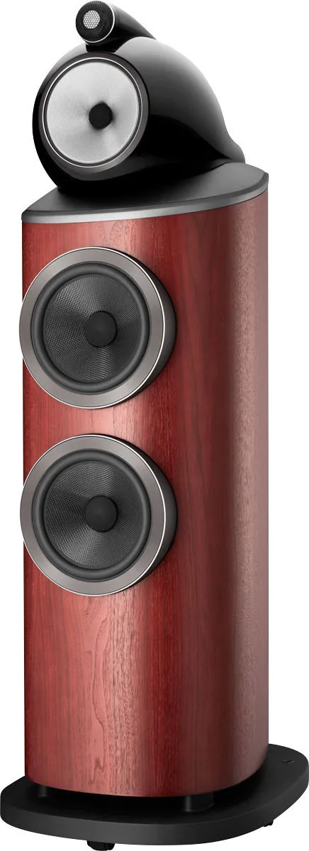 B&W 802 D4 Bois de Rose (la paire) Enceintes colonne