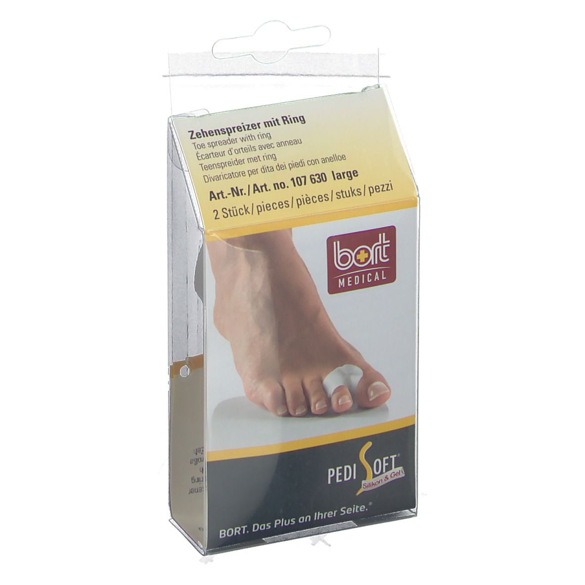 BORT PediSoft® Zehenspreizer mit Ring 3,0 cm