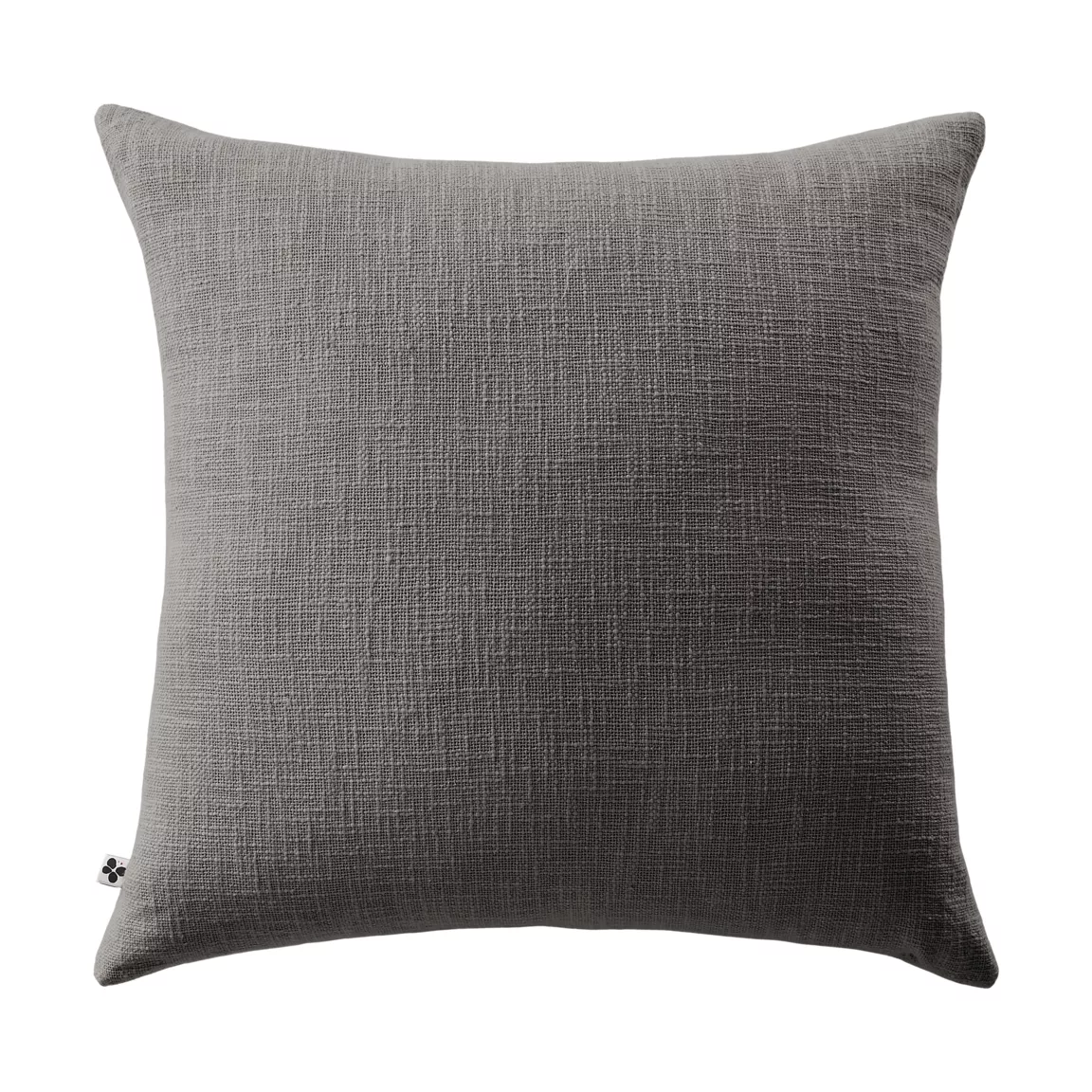 Coussin carré coton (60 x 60 cm) Sixtine Gris ardoise