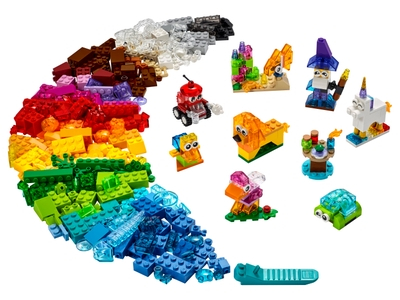 LEGO Creatieve transparante stenen (11013)