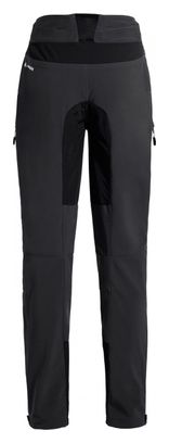 Pantalon de Vélo Softshell Femme Vaude Qimsa II Noir