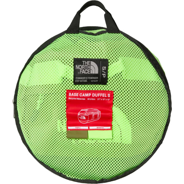 Duffel THE NORTH FACE BASE CAMP DUFFEL S FOREST OLIVE/SAFETY GREEN