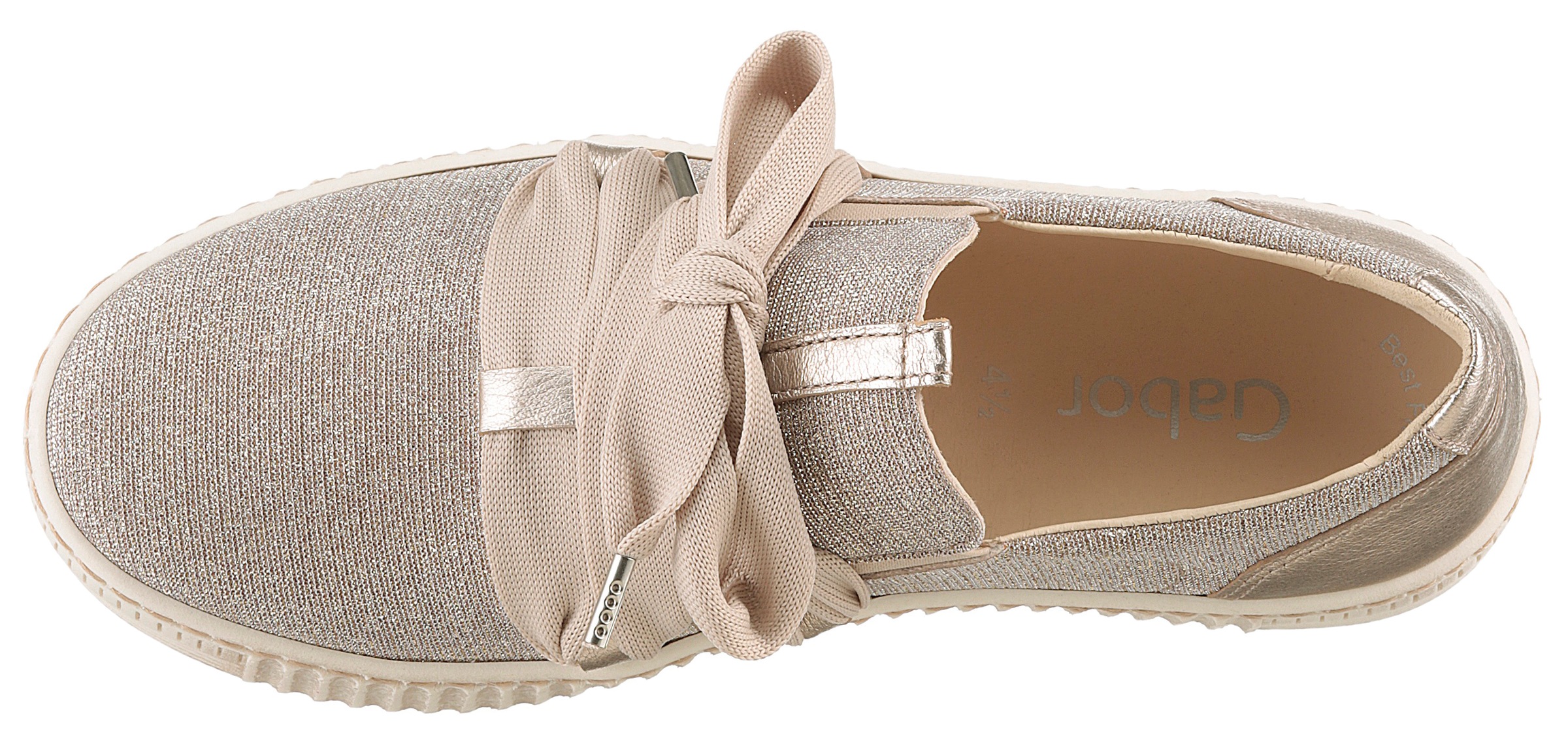 Gabor Slip-On Sneaker  Plateausneaker mit Best Fitting-Ausstattung für eine gute Passform