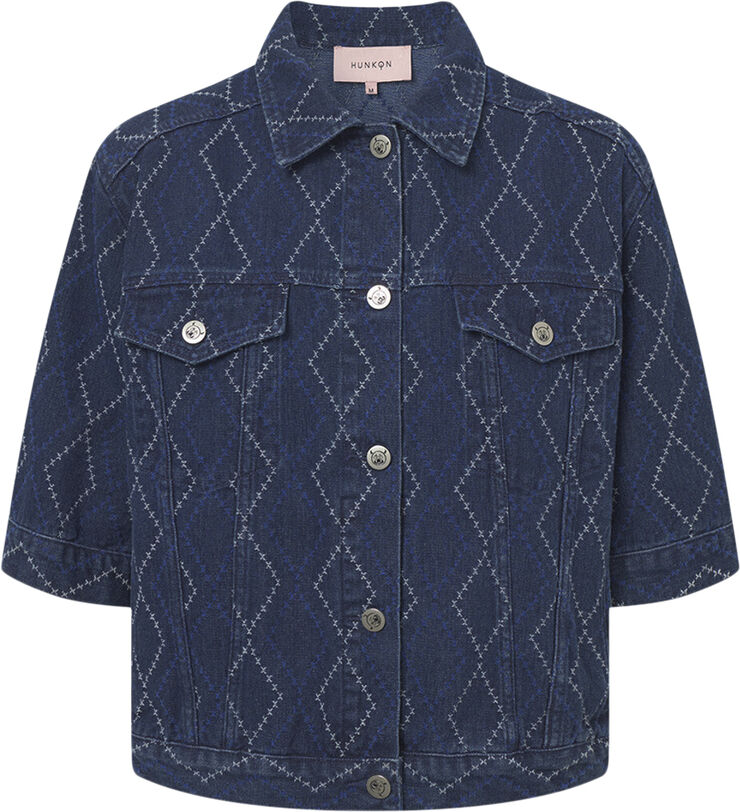 HUNKØN Trinity jacket Dark denim
