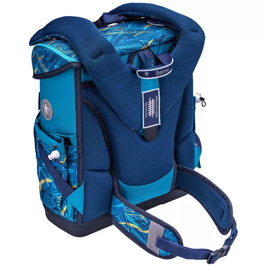 Belmil Schulranzen Premium Compact Plus Set 5-teilig Baltic