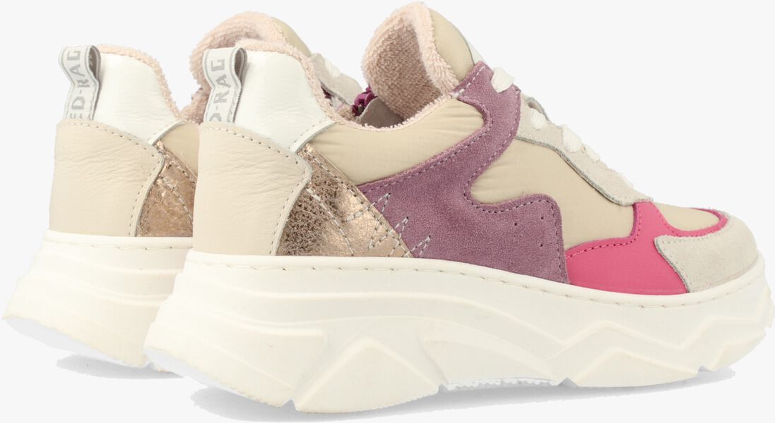 RED-RAG paarse red-rag lage sneakers 13304