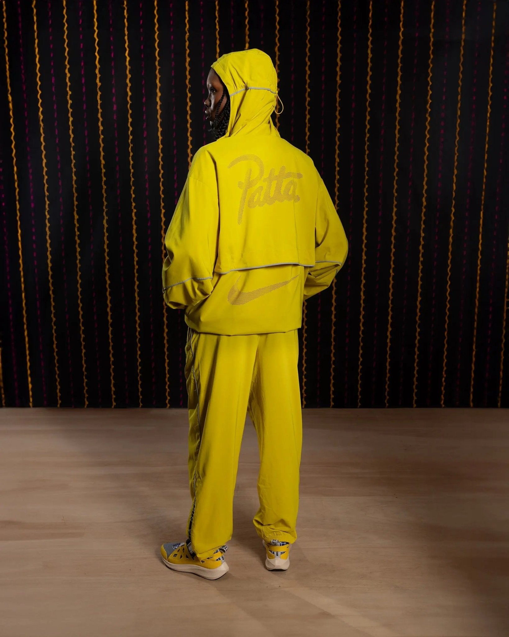 Nike x Patta Running Team Hooded Track Jacket (Saffron Quartz)