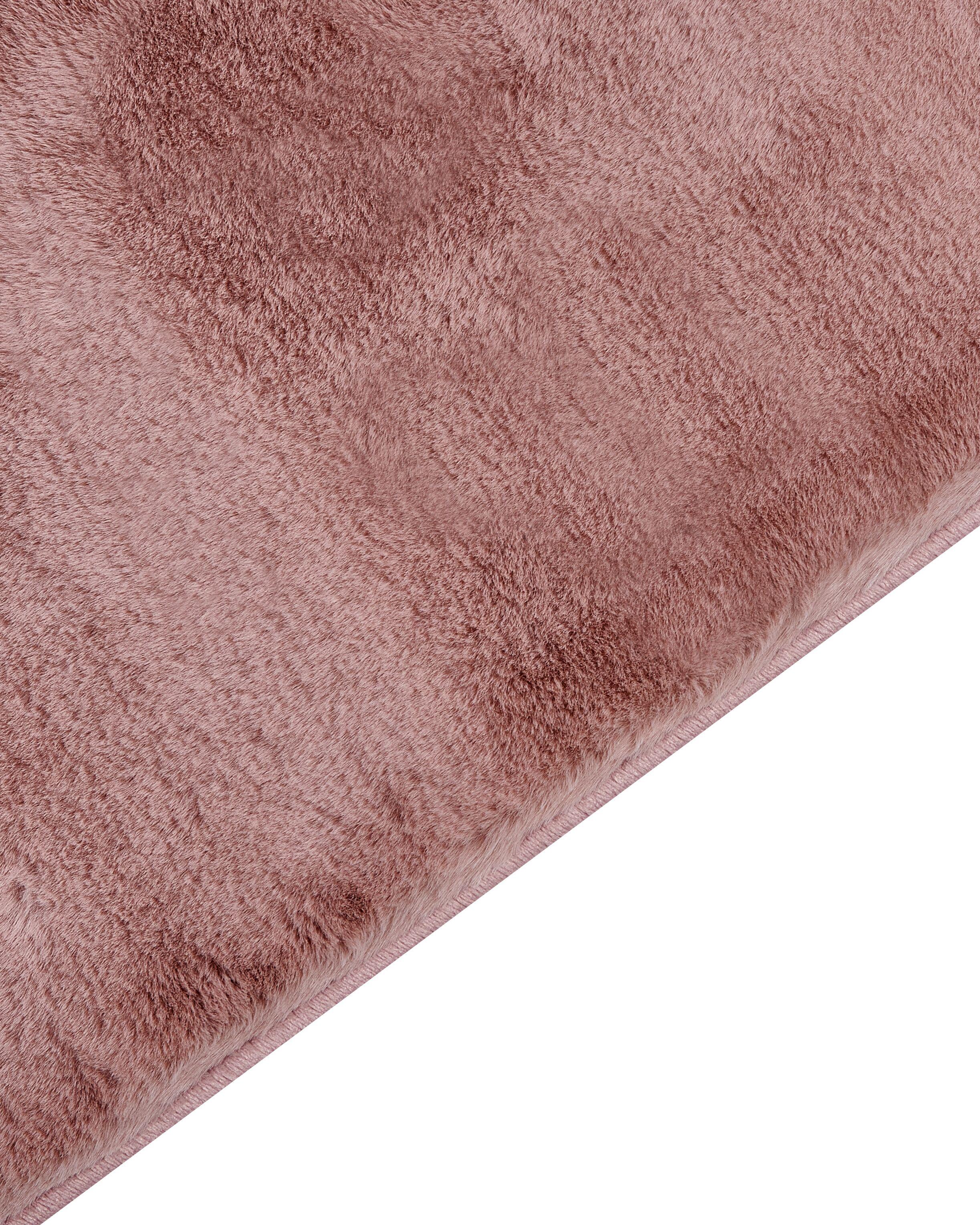 Kunstbontkleed MIRPUR Roze 80 x 150 cm