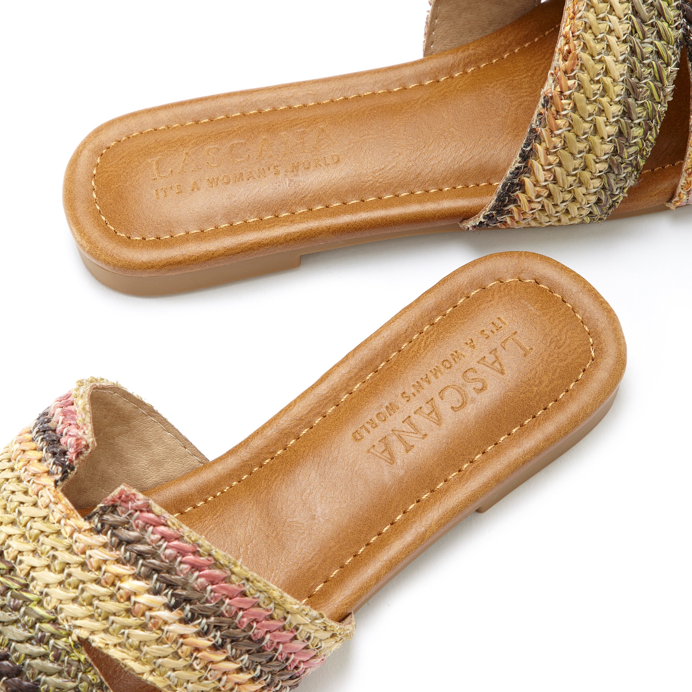 LASCANA Pantolette in bunt