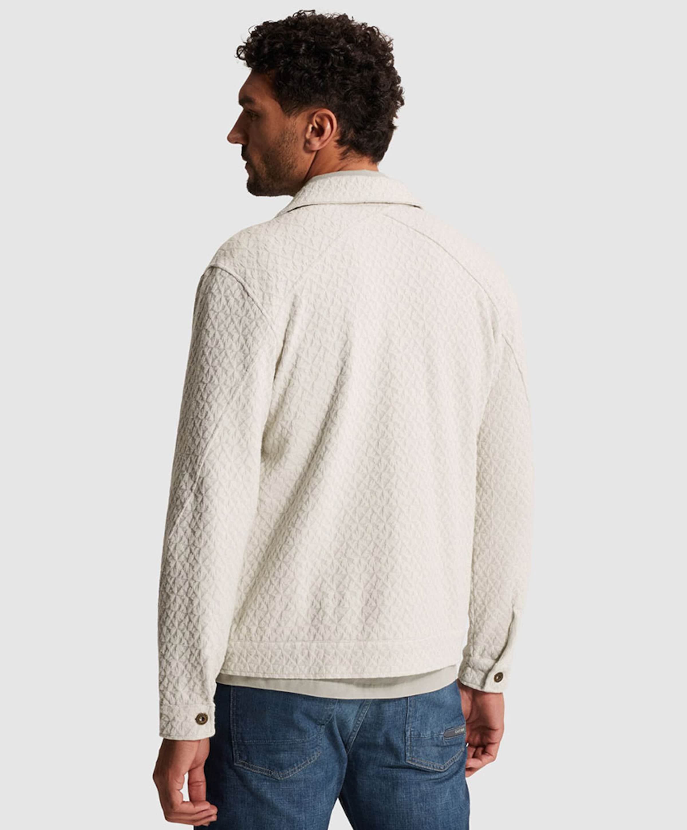 Cast Iron Heren overshirt beige