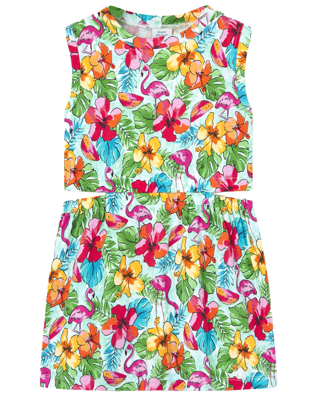 Kleid SPRING FLOWERS in bunt
