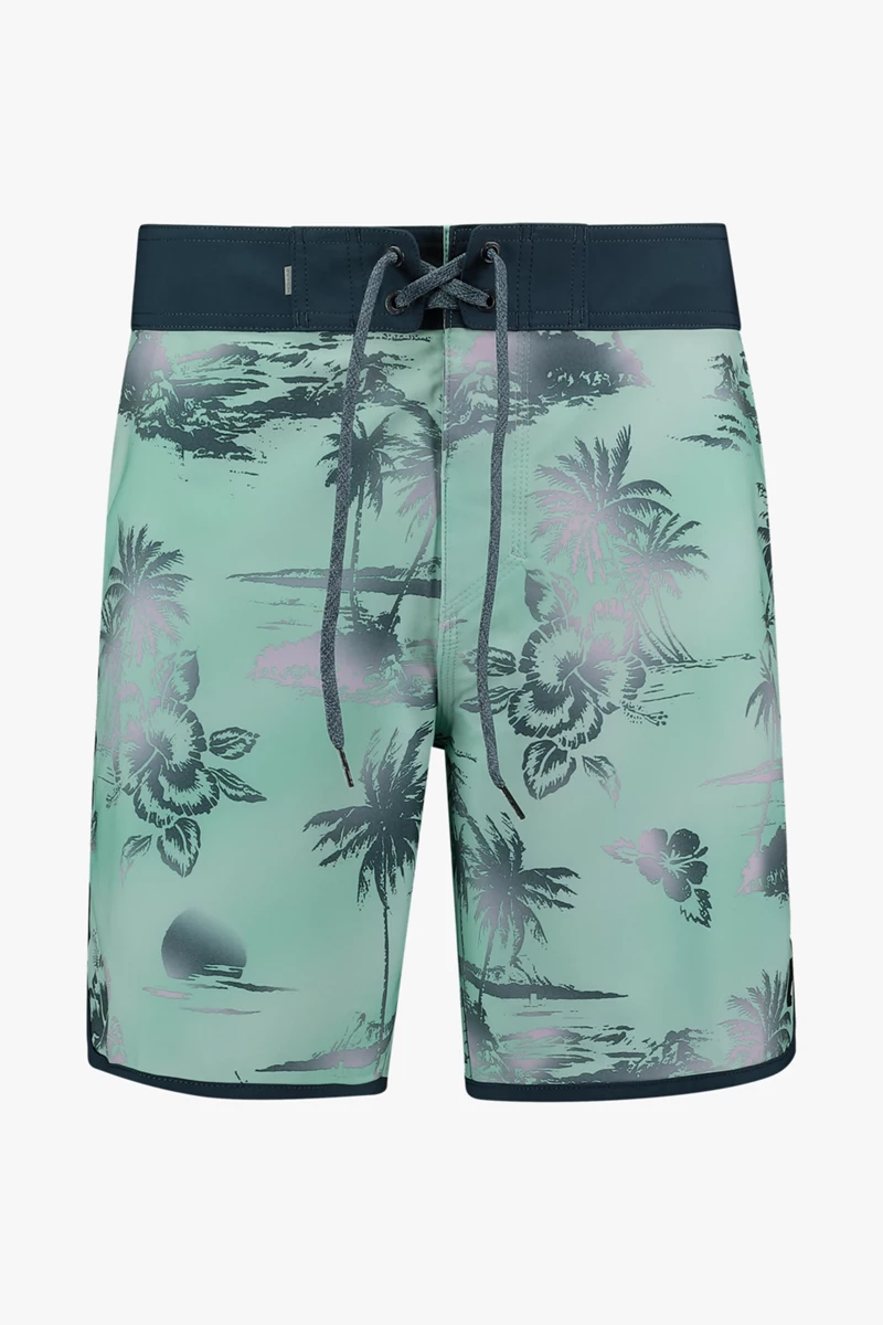 Quiksilver Surfsilk Scallop 18 Inch Herren Badeshort